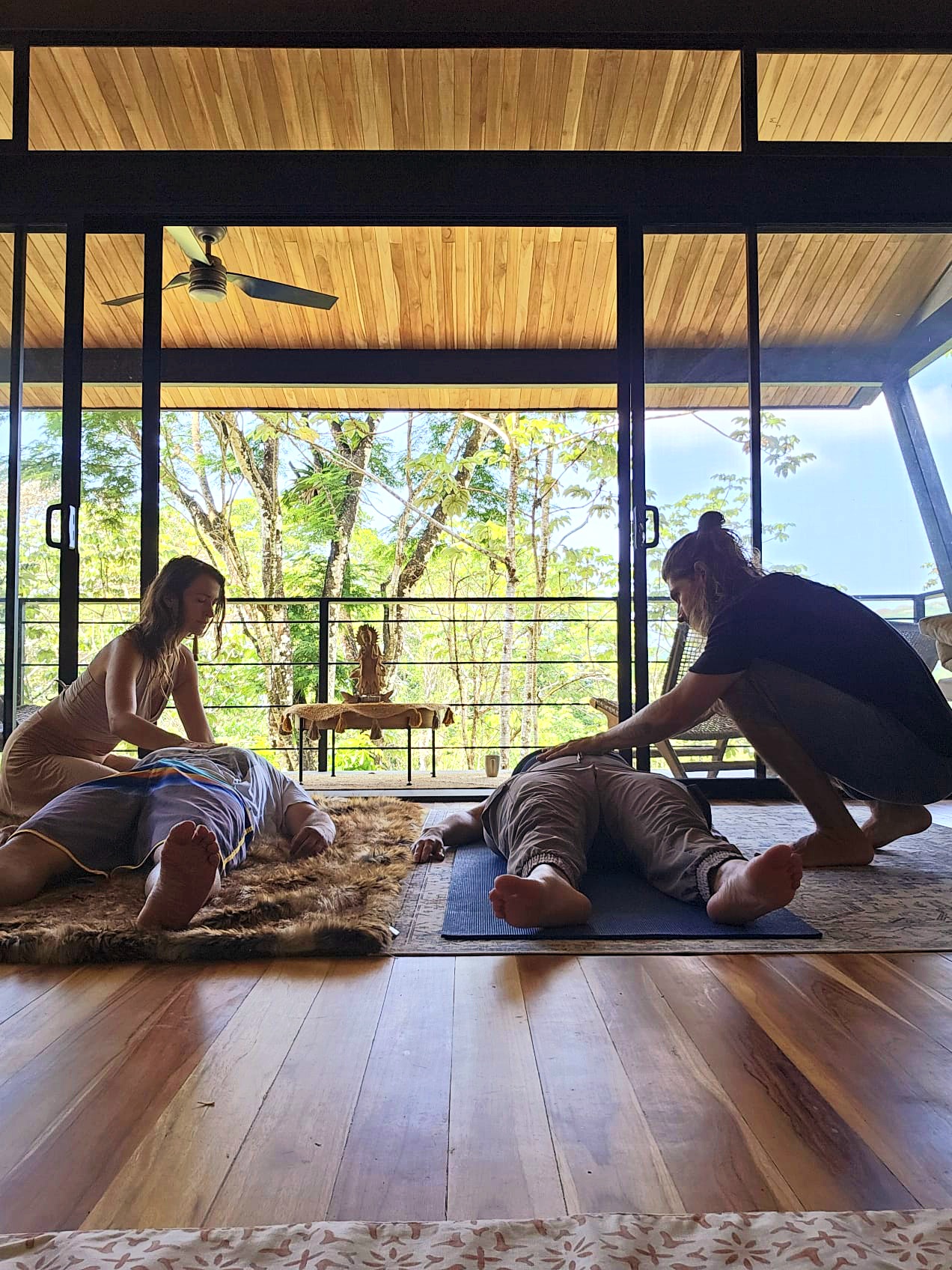 Somatic bodywork session at Flourish Within